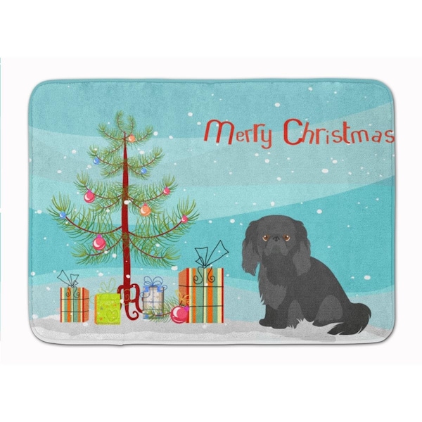 Carolines Treasures Pekingese Christmas Tree Machine Washable Memory Foam Mat CK3505RUG - main